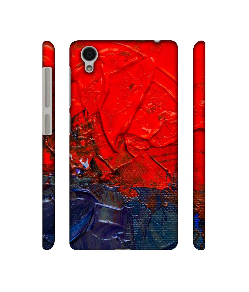 Amazon Brand - Solimo Designer Red Wax Color 3D Printed Hard Back Case Mobile Cover for Vivo Y51L