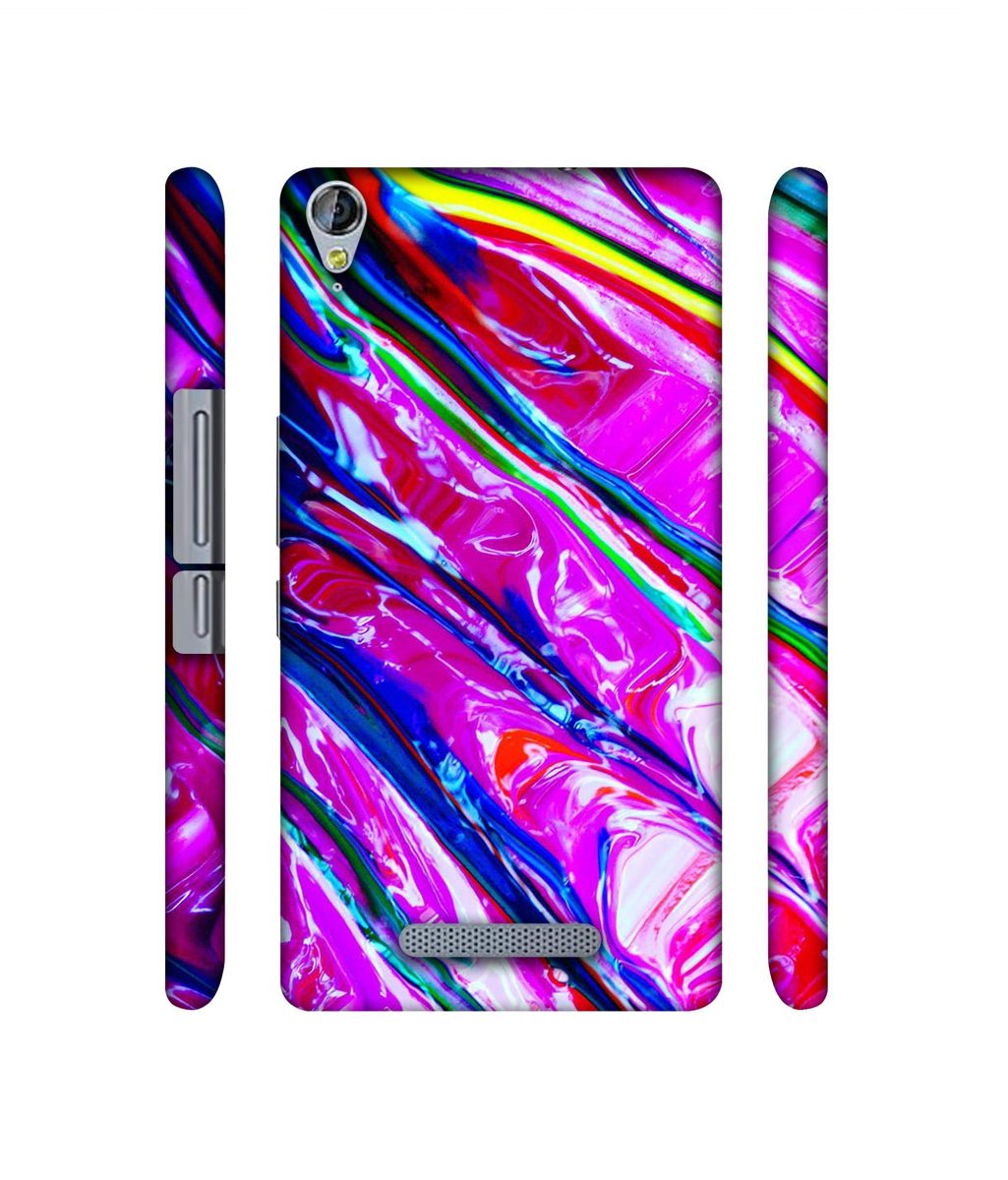 Amazon Brand - Solimo Designer Oil Color 3D Printed Hard Back Case Mobile Cover for Micromax Canvas Juice 3Plus Q394