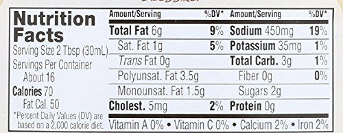 365 Everyday Value, Organic Light Ranch Dressing, 16 Ounce
