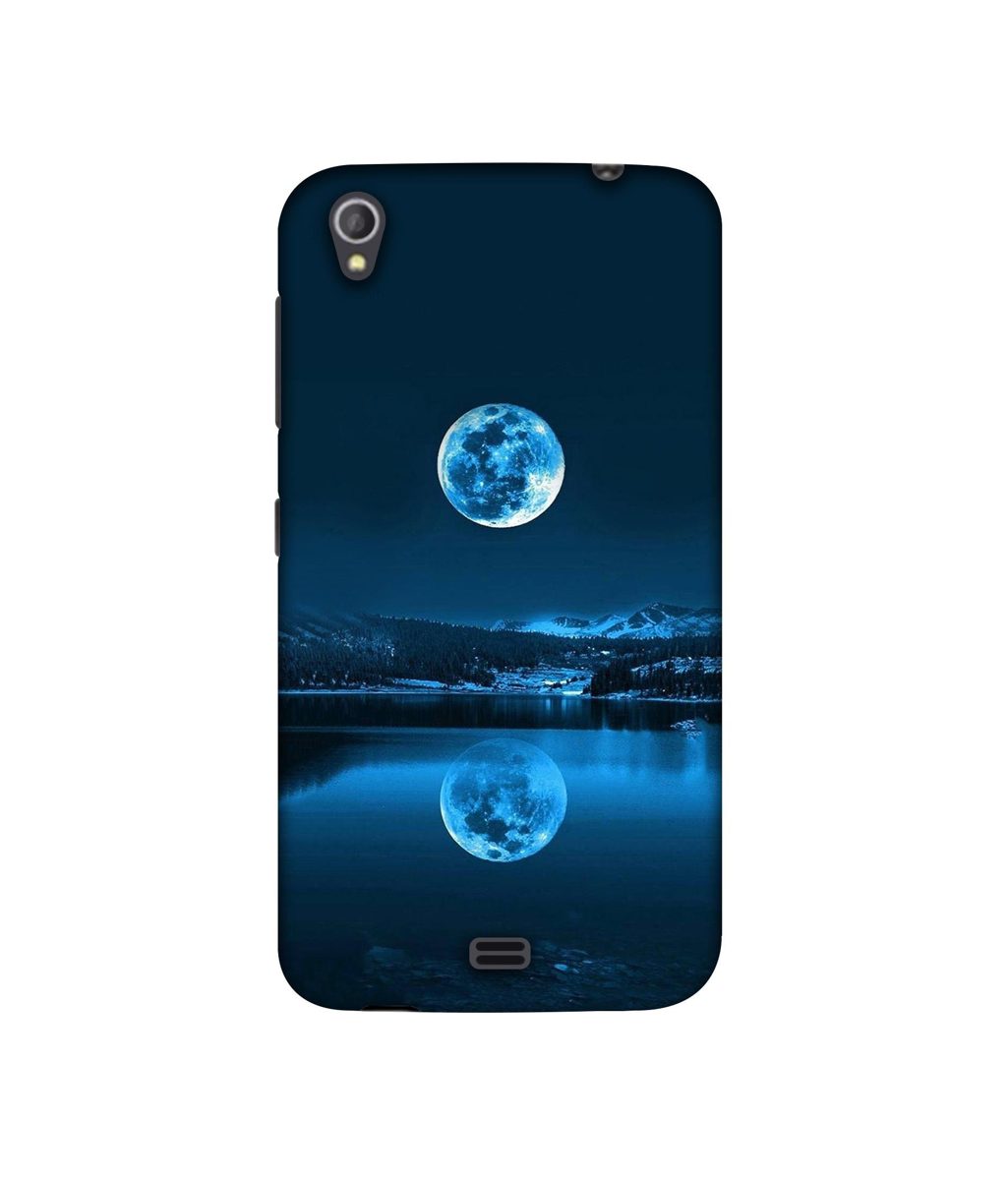 Amazon Brand - Solimo Designer Moon Pattern Print UV Printed Soft Back Case Mobile Cover for Gionee Pioneer P4S