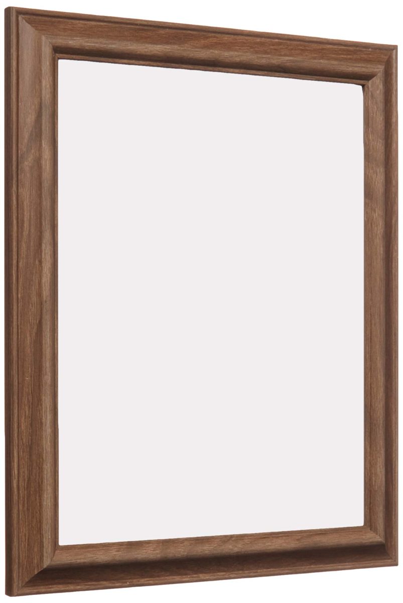 AmazonBasics Certificate Document Frame Without Mat, 8.5" x 11", Aged Walnut, 3-Pack