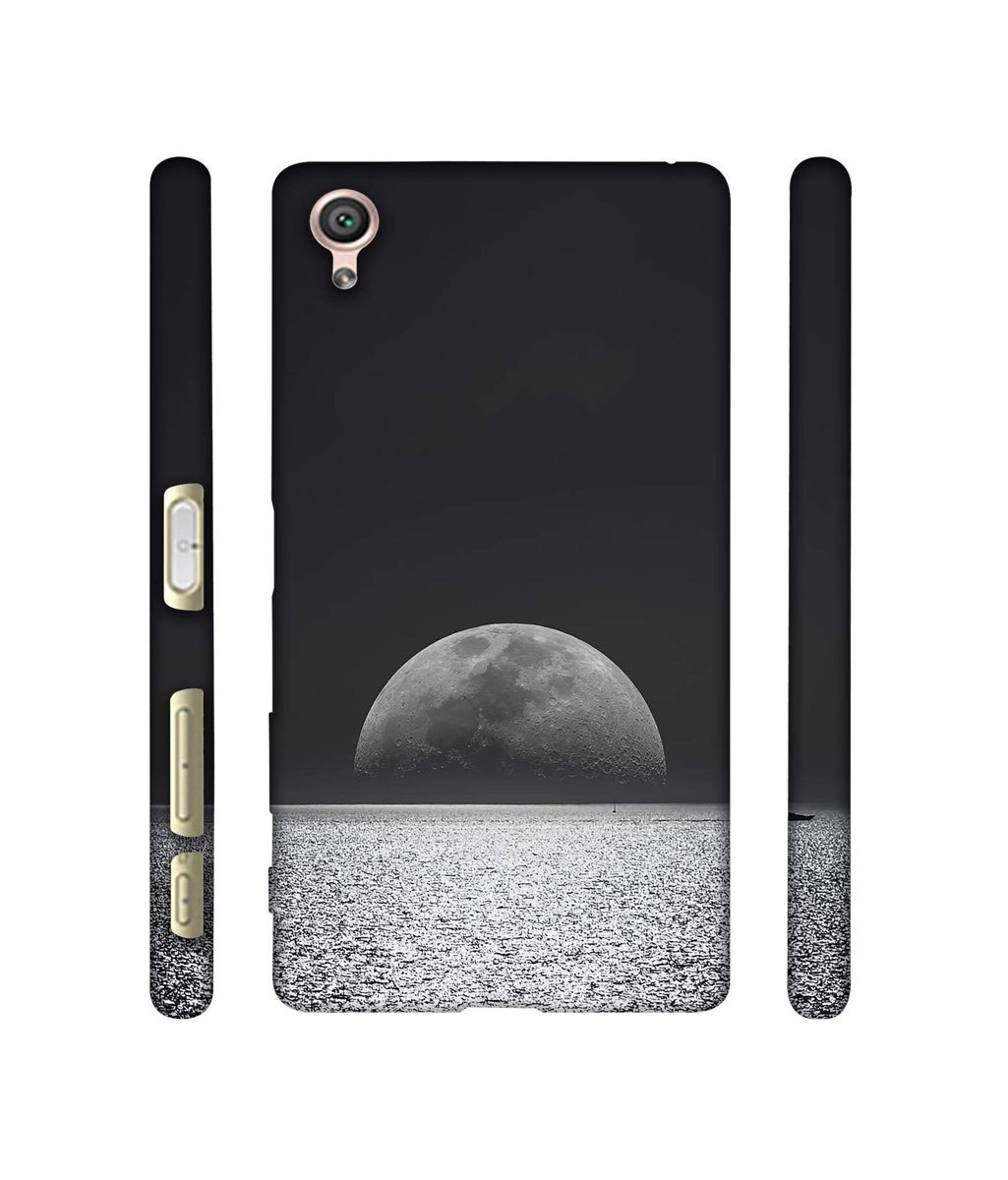 Amazon Brand - Solimo Designer Half Moon View 3D Printed Hard Back Case Mobile Cover for Sony Xperia X