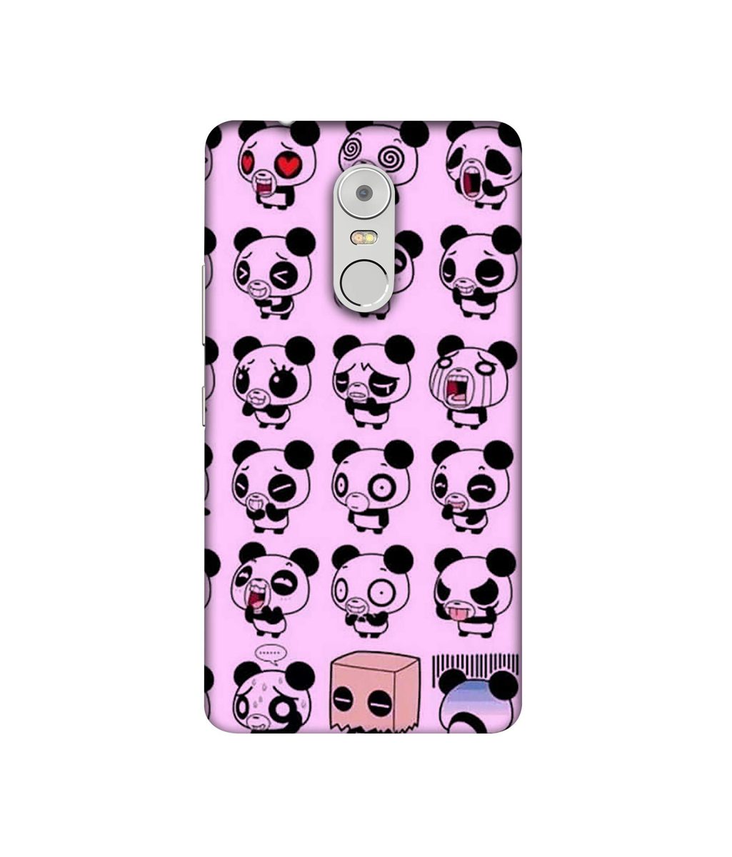 Amazon Brand - Solimo Designer Panda Experation 3D Printed Hard Back Case Mobile Cover for Lenovo K6 Note