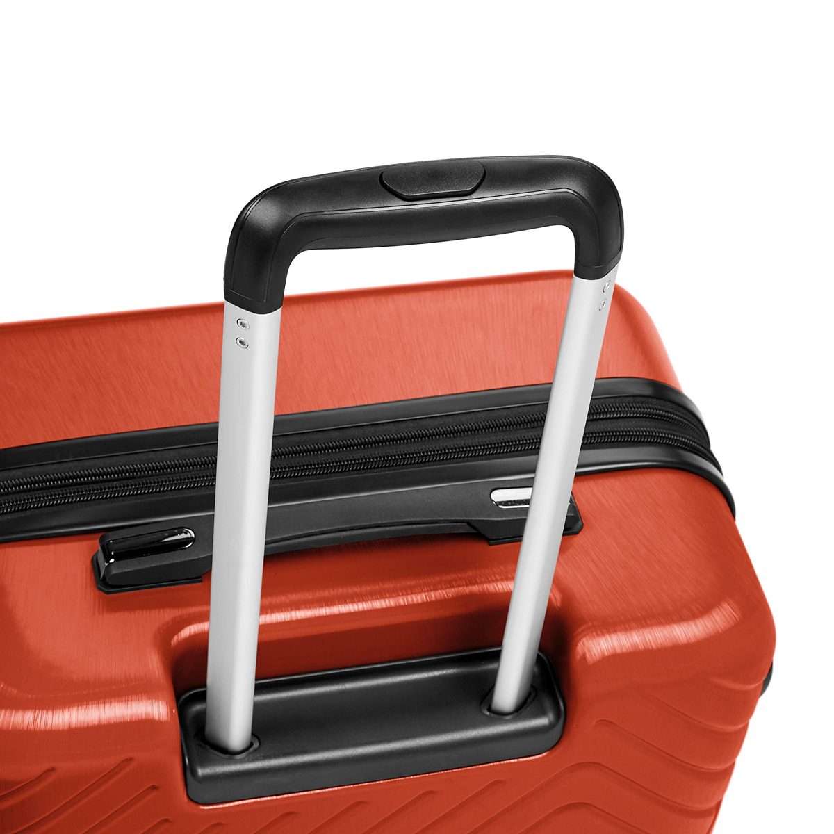 AmazonBasics Geometric Luggage 68 cm, Sunset