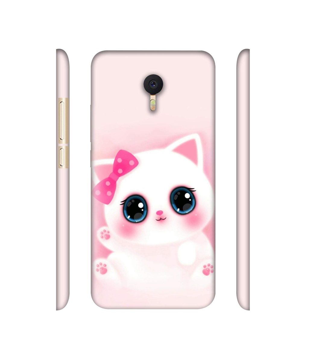 Amazon Brand - Solimo Designer Babby Kitty 3D Printed Hard Back Case Mobile Cover for Meizu M3 Note