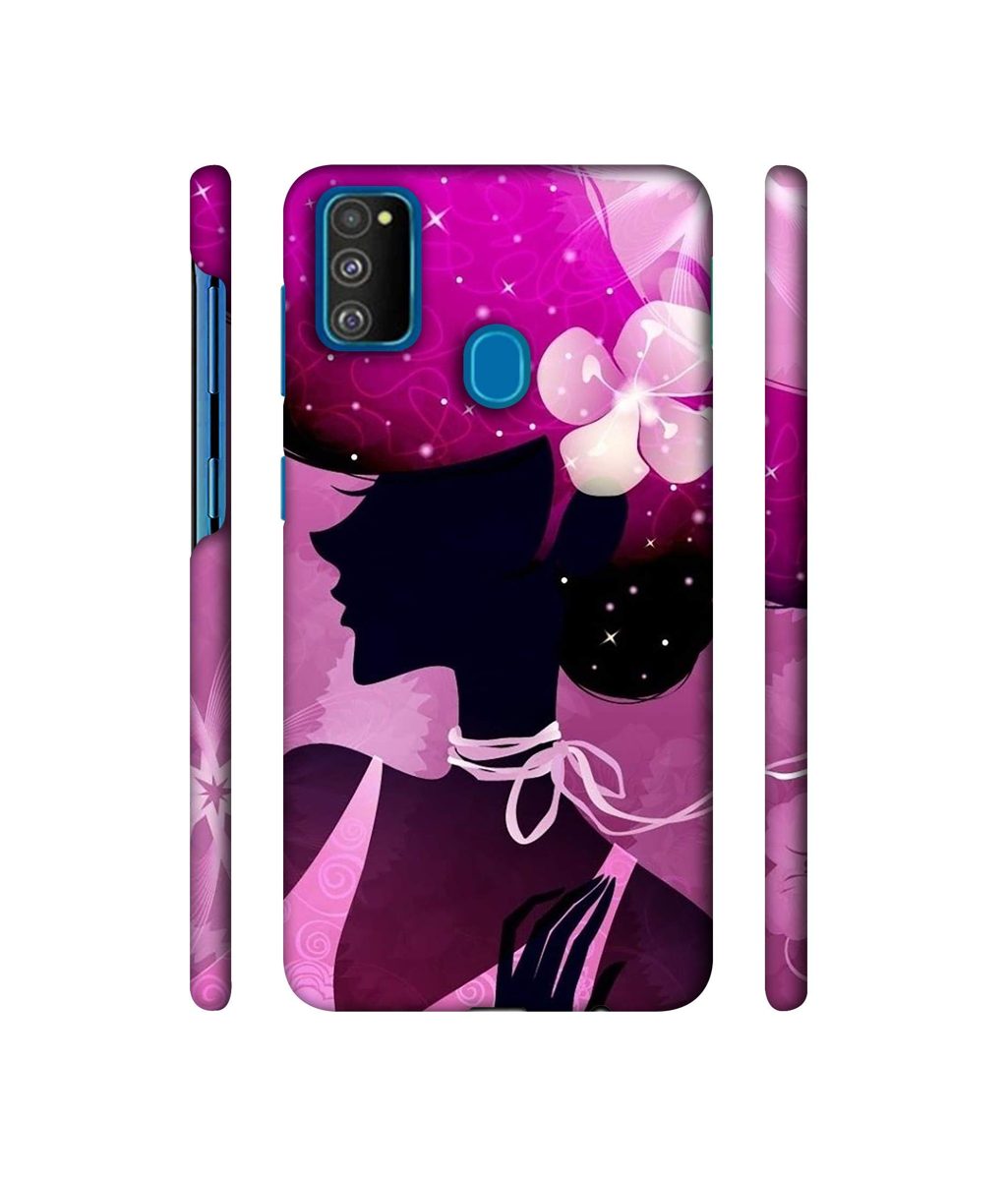 Amazon Brand - Solimo Designer Lady Vectors 3D Printed Hard Back Case Mobile Cover for Samsung Galaxy M21 / M30s
