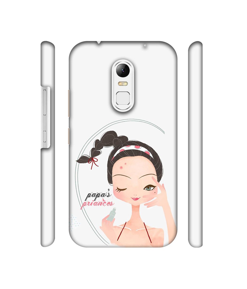 Amazon Brand - Solimo Designer Papa's Princess 3D Printed Hard Back Case Mobile Cover for Lenovo Vibe X3