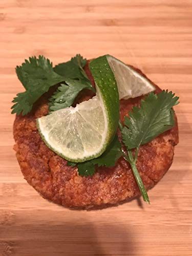 Garlic Parmesan Salmon Burger