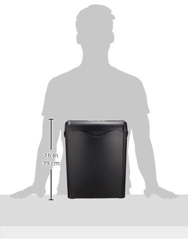 AmazonBasics shredder six chopped cross cut 14L