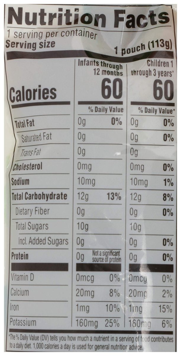 365 by Whole Foods Market, Organic Baby Food, Apple Spinach Kale, 4 Ounce