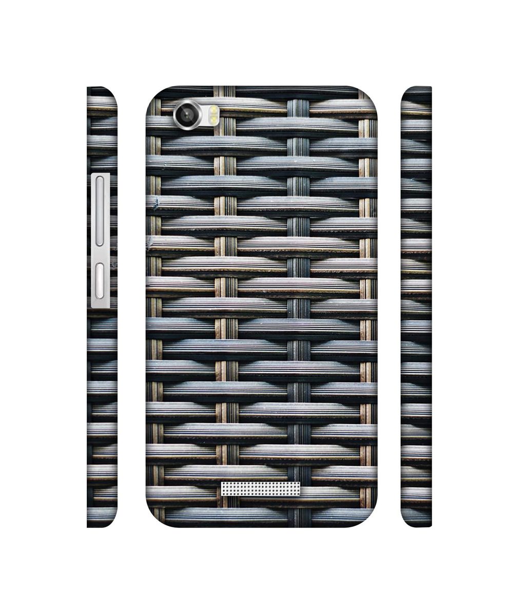 Amazon Brand - Solimo Designer Wooden Blocks Checks 3D Printed Hard Back Case Mobile Cover for Lava Iris X8