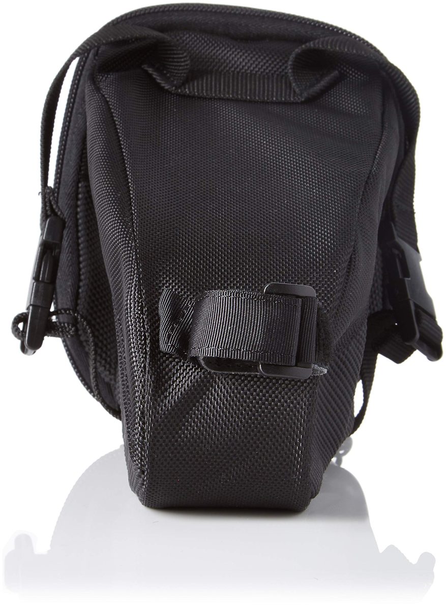 AmazonBasics Strap-On Wedge Saddle Bag for Cycling, Medium