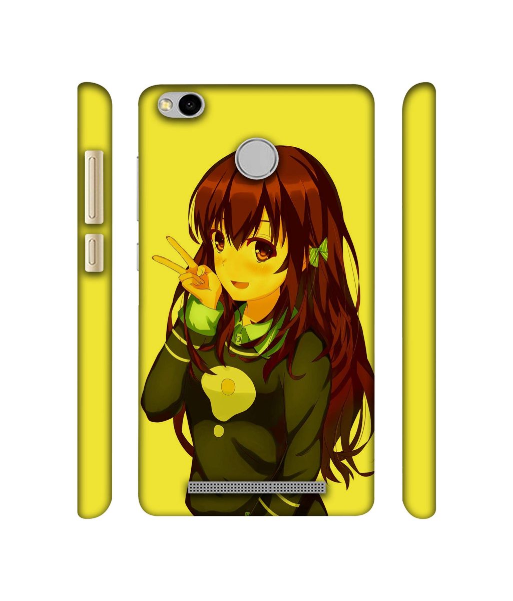 Amazon Brand - Solimo Designer DJ Girl Vector 3D Printed Hard Back Case Mobile Cover for Xiaomi Redmi 3S Prime