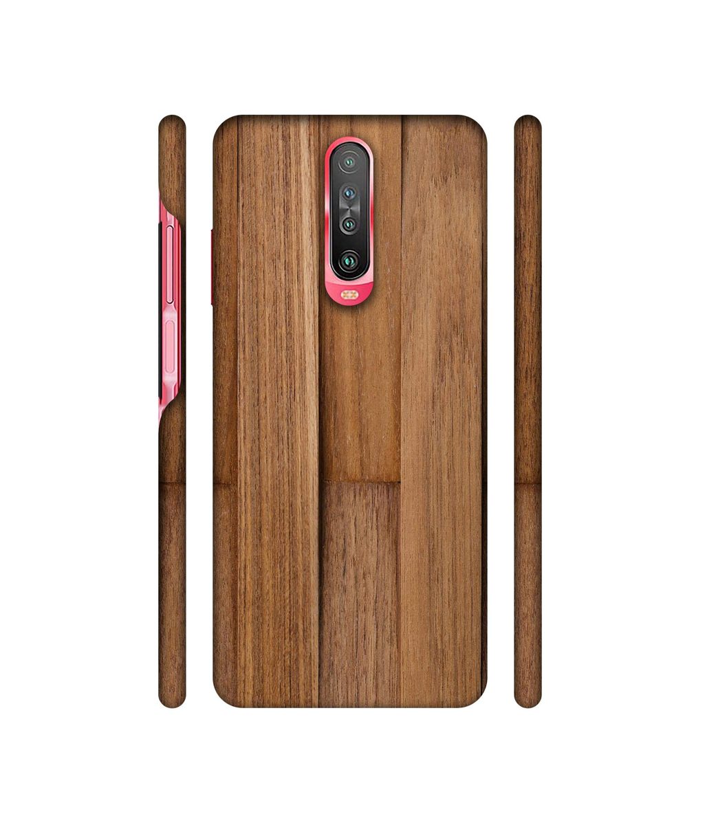 Amazon Brand - Solimo Designer Wooden Art 3D Printed Hard Back Case Mobile Cover for Poco X2 / Mi Redmi K30