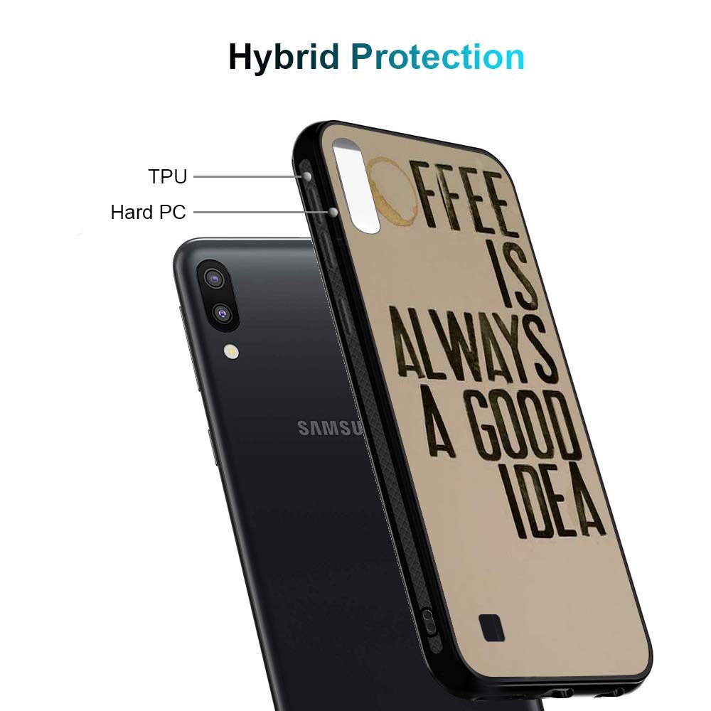 Amazon Brand - Solimo Designer Coffee Printed Hard Back Case Mobile Cover for Samsung Galaxy M10 (D1240)