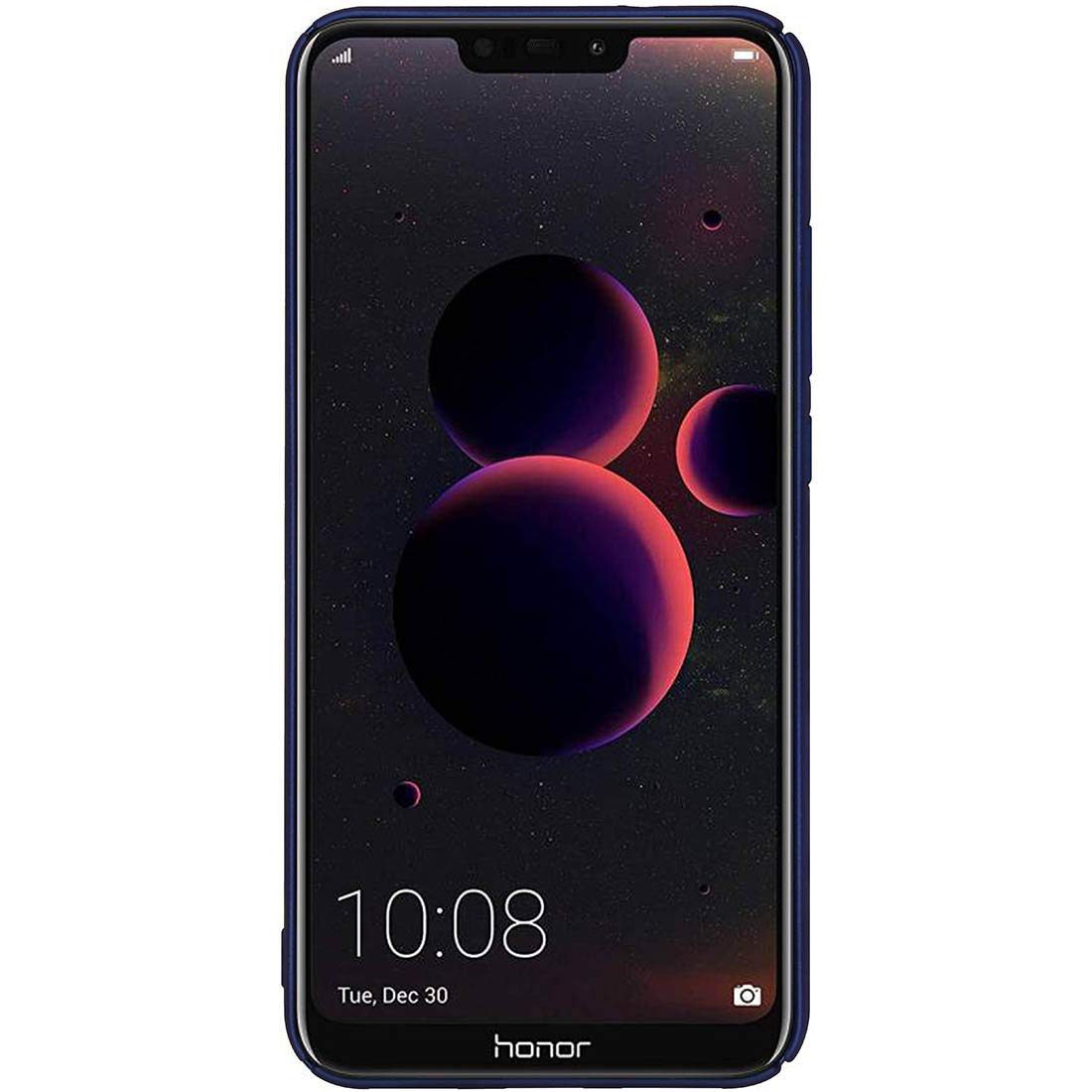 Amazon Brand - Solimo Mobile Cover (Hard Back & Slim) for Huawei Honor 8C (Blue)