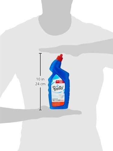 Amazon Brand - Presto! Disinfectant Toilet Cleaner, Orange - 500 ml