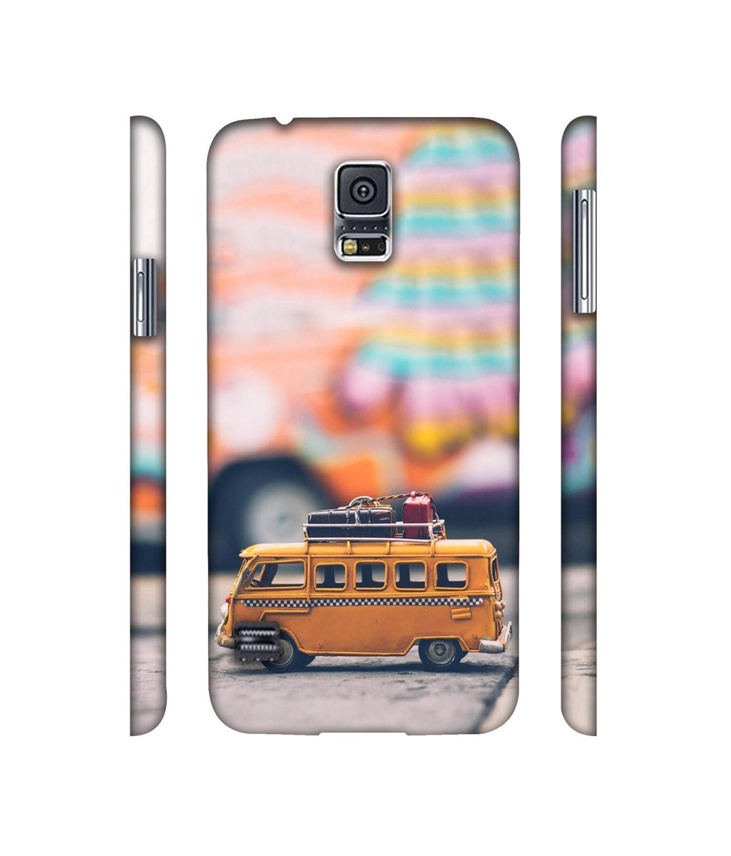 Amazon Brand - Solimo Designer Toy Bus 3D Printed Hard Back Case Mobile Cover for Samsung Galaxy S5 i9600