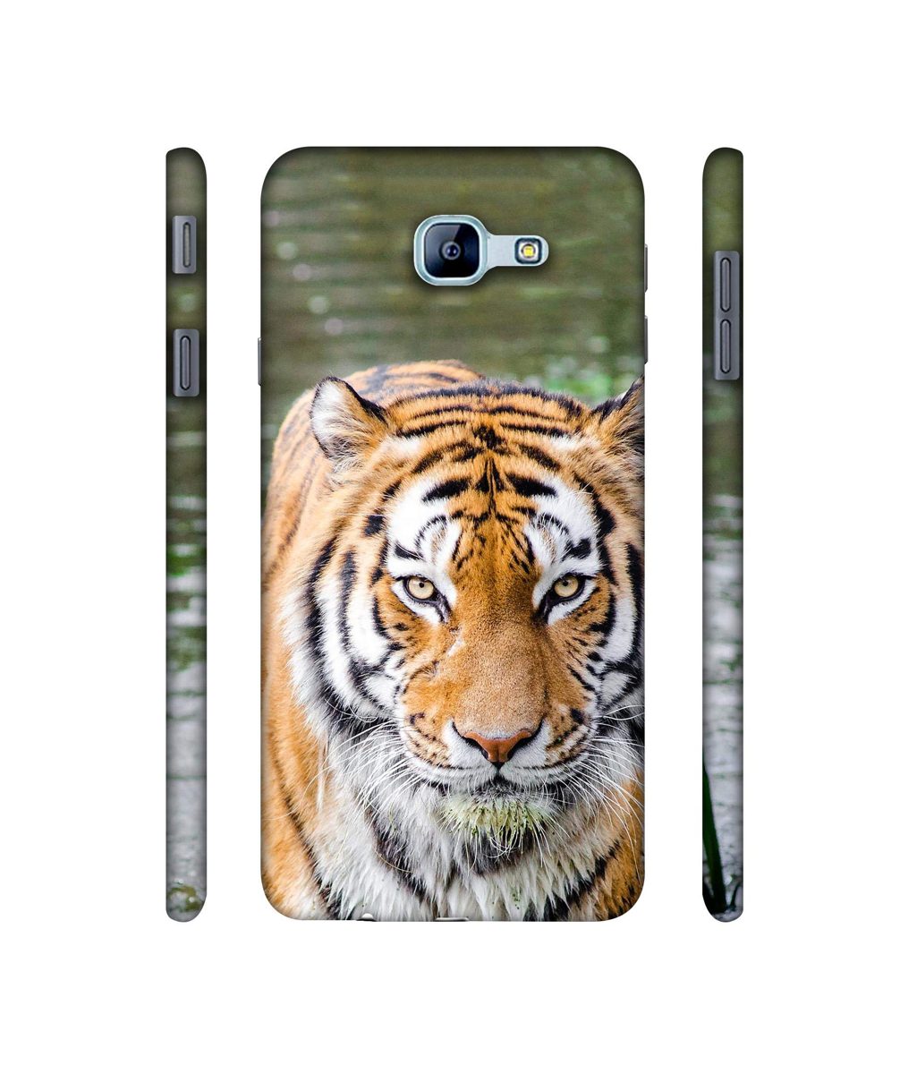 Amazon Brand - Solimo Designer Tiger in Water 3D Printed Hard Back Case Mobile Cover for Samsung Galaxy A8 (2016)