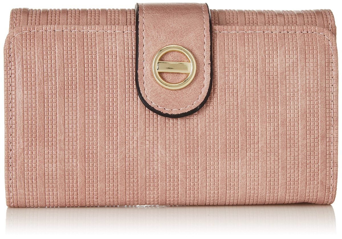 Flavia Women's Clutch (Pink)