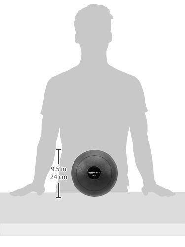 AmazonBasics Slam Ball Smooth Grip, black