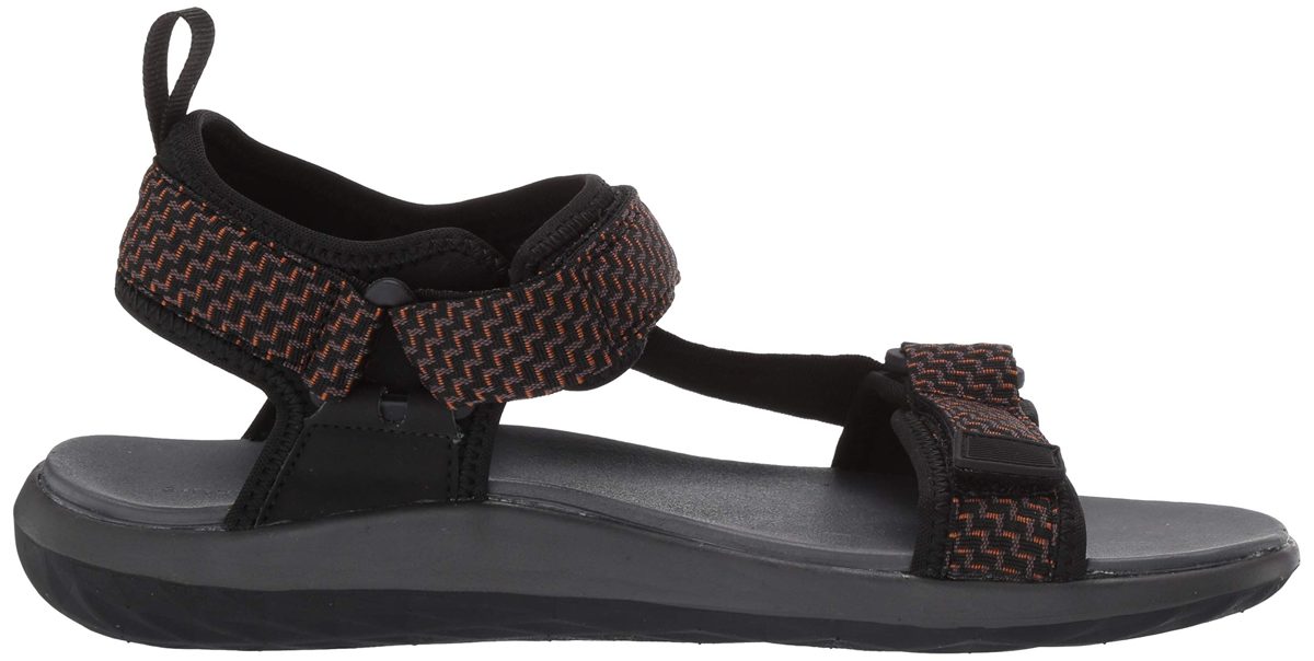 Amazon Essentials Men's Sandal, Black, 13 Medium US