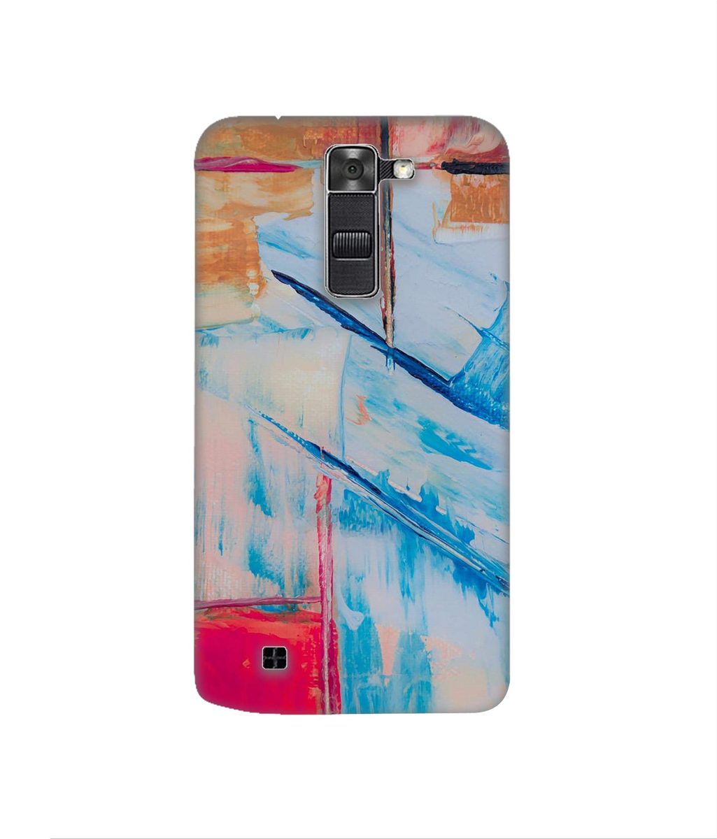 Amazon Brand - Solimo Designer Color Shade 3D Printed Hard Back Case Mobile Cover for LG K7