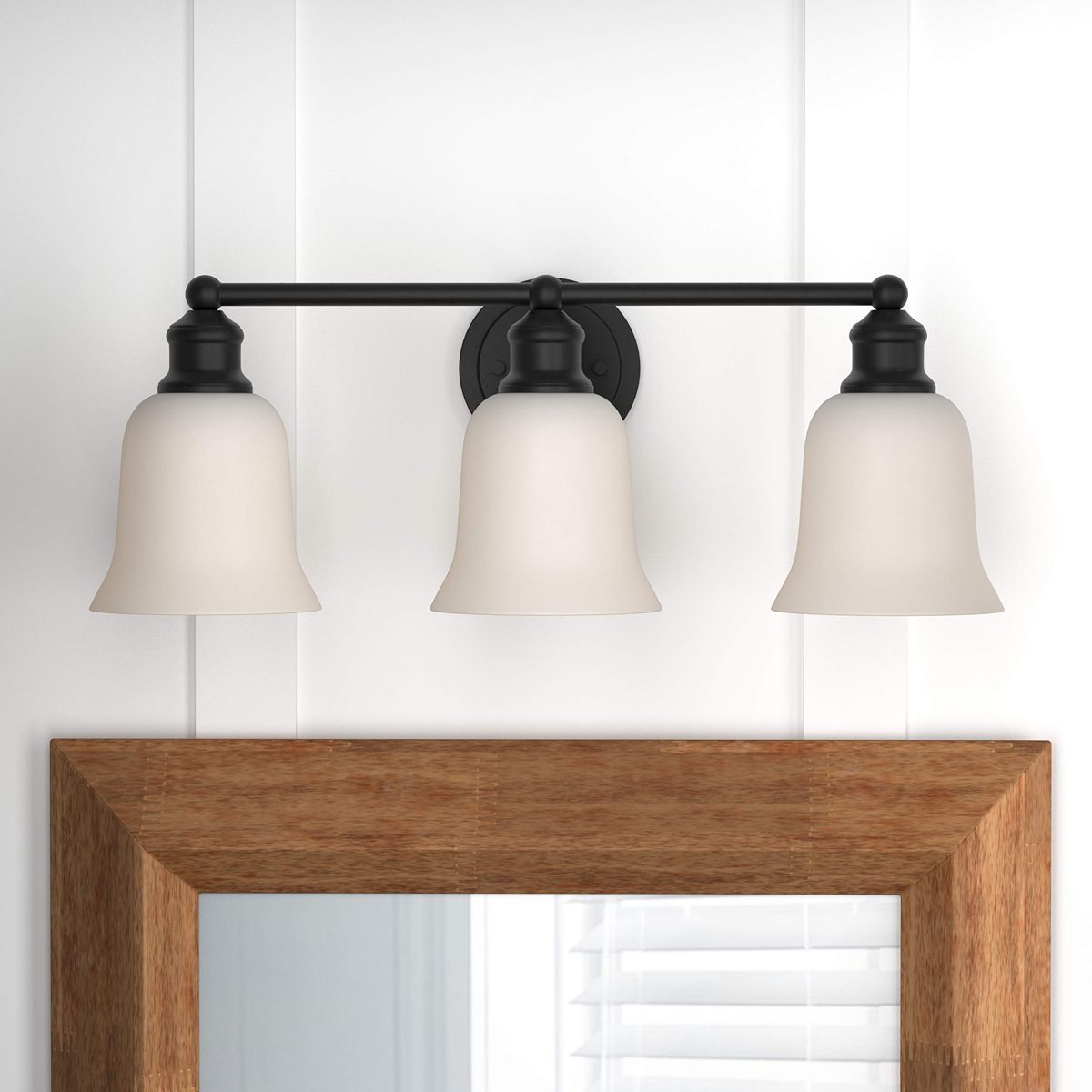 Amazon Brand – Ravenna Home Casual Vanity Light, 7.80"H, Oil-Rubbed Bronze