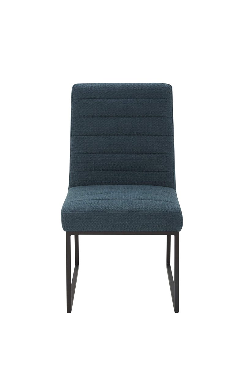 Amazon Brand – Rivet Decatur Modern Upholstered Dining Chair, 21"W, Set of 2, Juniper