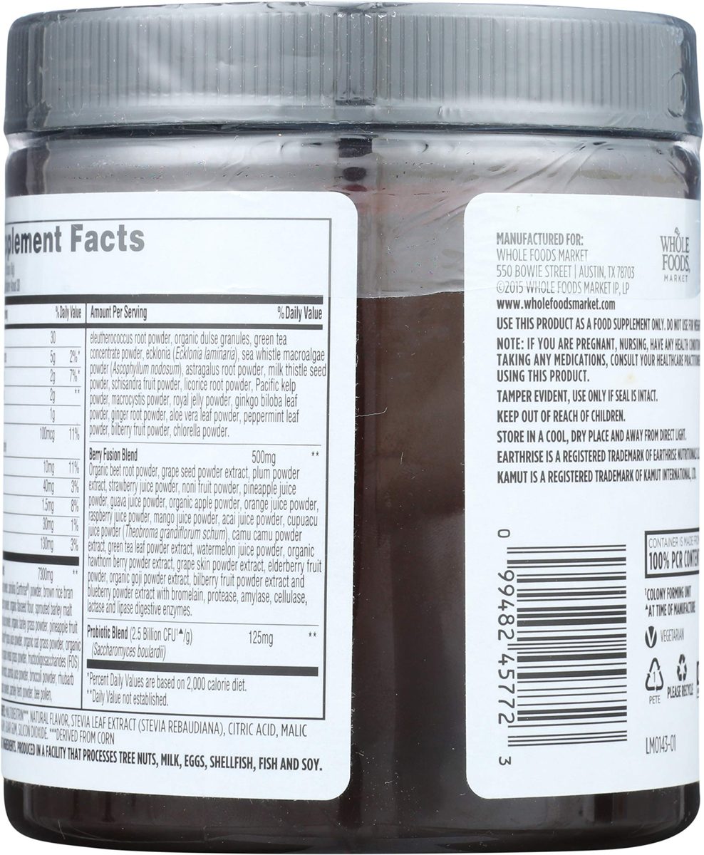 Whole Foods Market, Probiotics & Super Greens, 8.5 oz