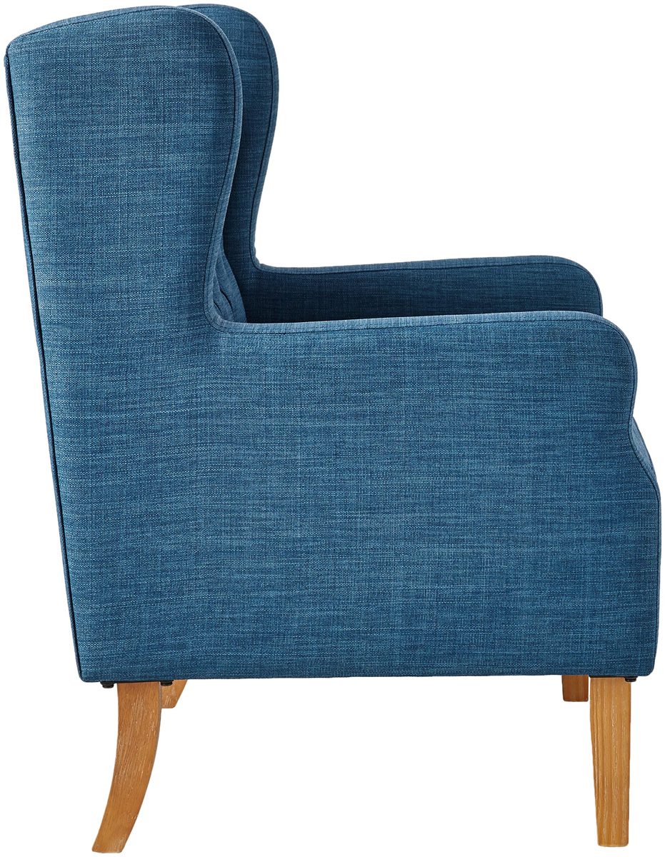 Amazon Brand – Ravenna Home Margaret Modern Living Room Chair, 28"W, Blue