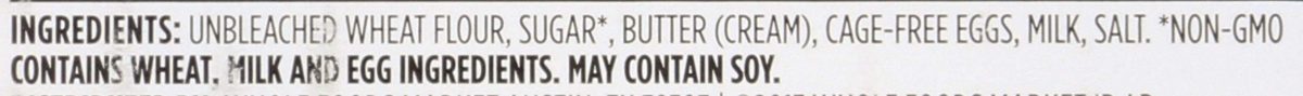 WHOLE FOODS MARKET Belgian Butter Waffles 8 Count, 7.1 OZ