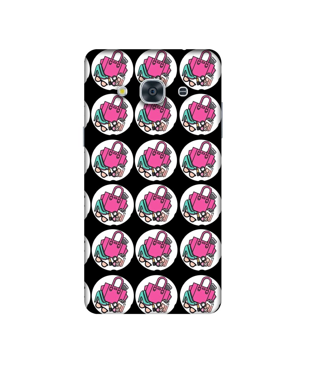 Amazon Brand - Solimo Designer Ladies Accessories Pattern 3D Printed Hard Back Case Mobile Cover for Samsung Galaxy J3 Pro