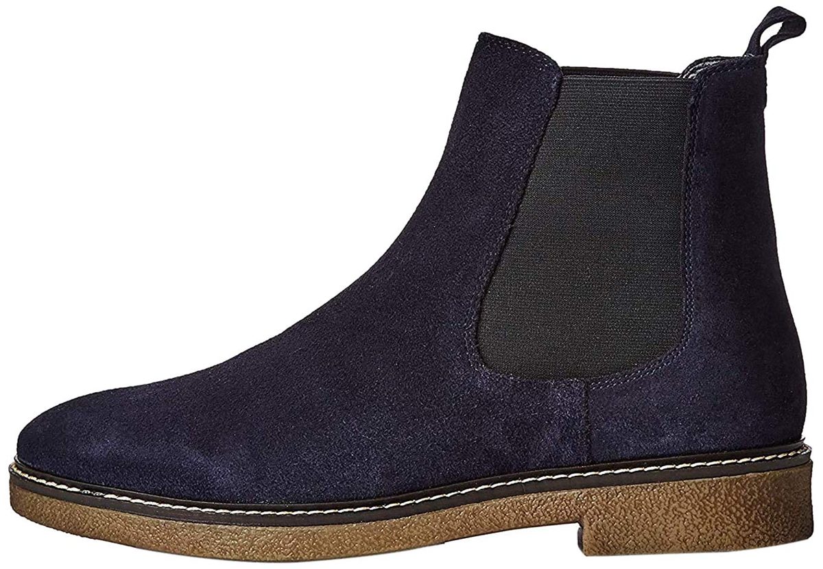 find. DREPY-001 Chelsea Boots, Blue (Navy Navy), 5 UK