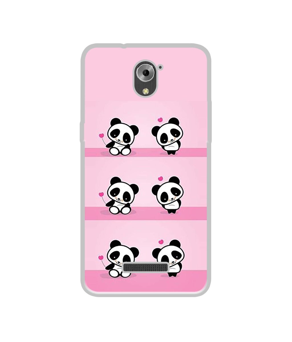 Amazon Brand - Solimo Designer Panda Pattern UV Printed Soft Back Case Mobile Cover for Coolpad Mega 3