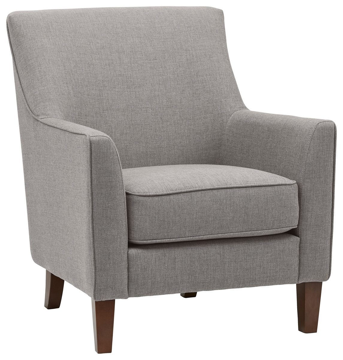Amazon Brand – Stone & Beam Cheyanne Modern Living Room Accent Arm Chair, 30.7"W, Storm
