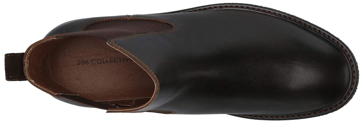 206 Collective Men's Chelsea Boot Brown 10.5 Medium US