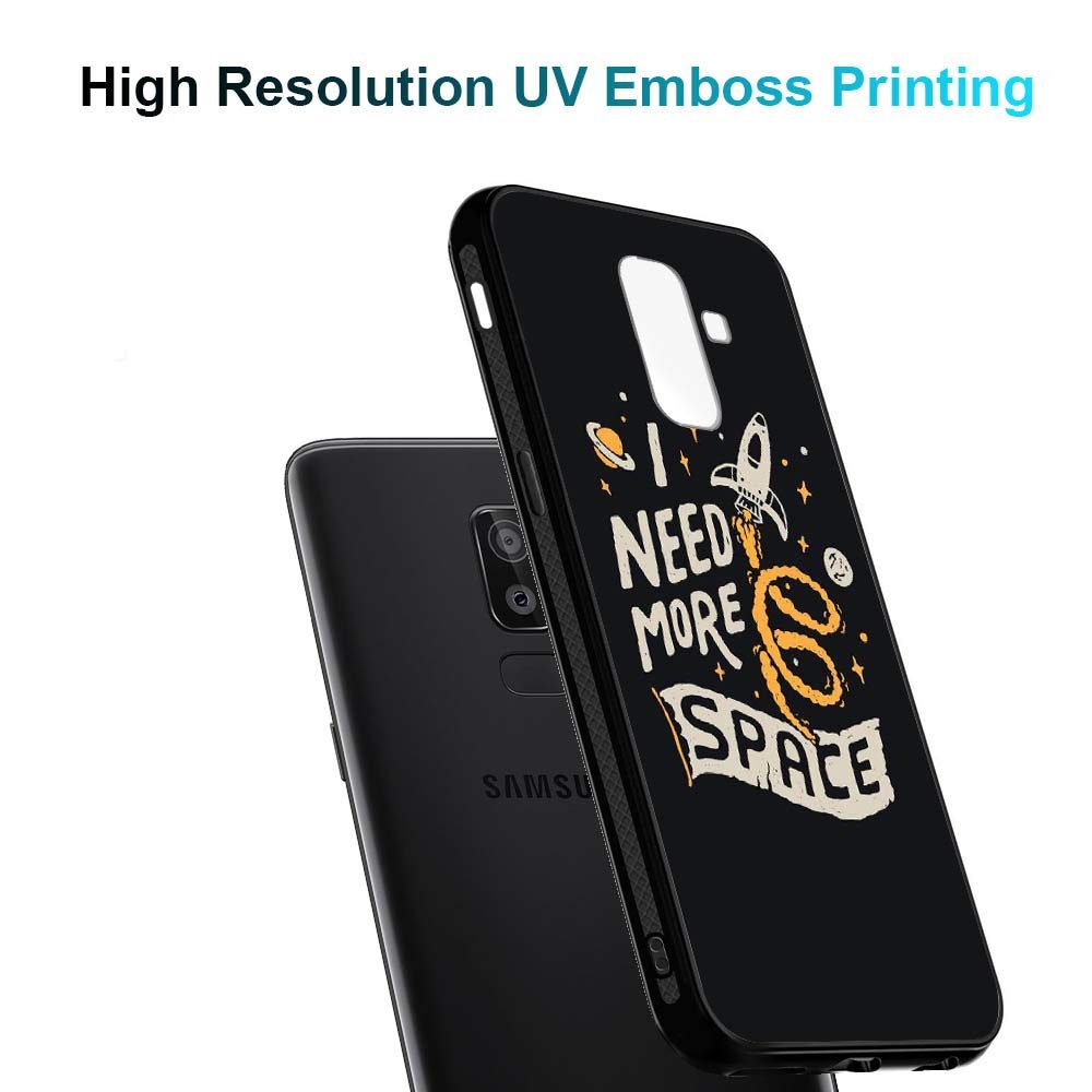Amazon Brand - Solimo Designer Need More Space Printed Hard Back Case Mobile Cover forSamsung Galaxy J8 2018 / Samsung Galaxy On8 (D1236)