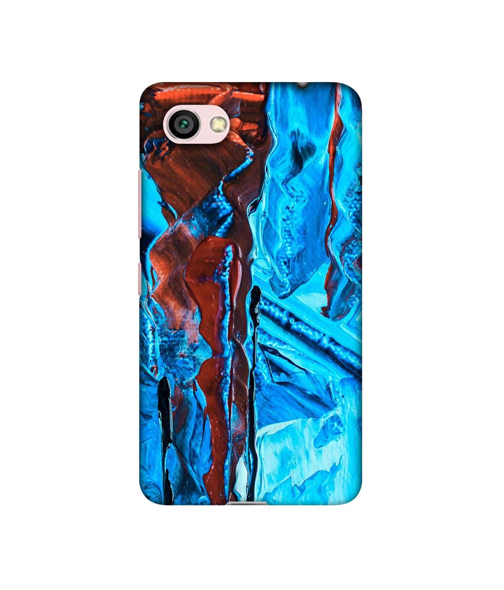 Amazon Brand - Solimo Designer Zik Zak Color Mixing 3D Printed Hard Back Case Mobile Cover for Xiaomi Redmi Y1 Lite