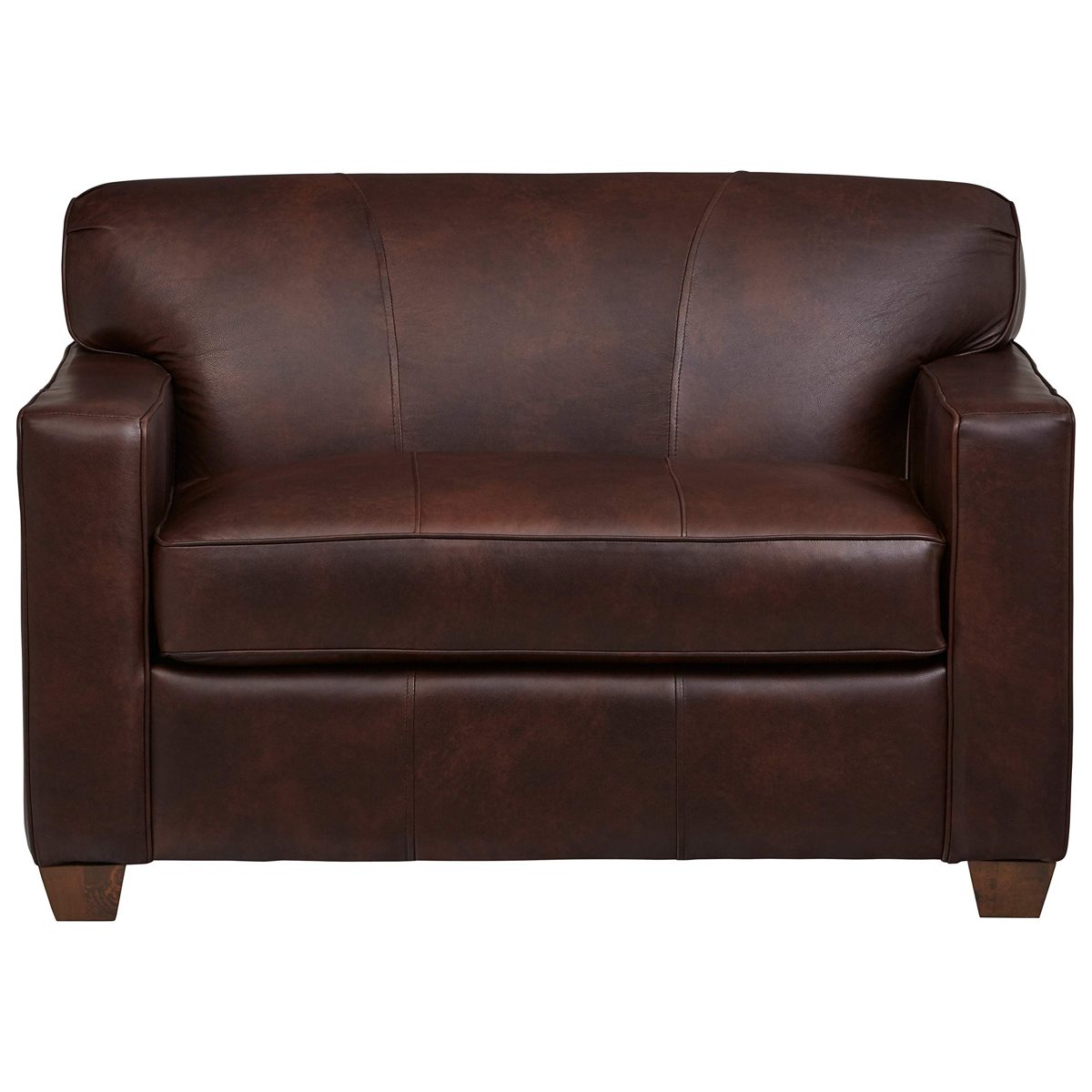 Amazon Brand – Stone & Beam Fischer Sleeper Chair, 51"W, Driftwood Leather