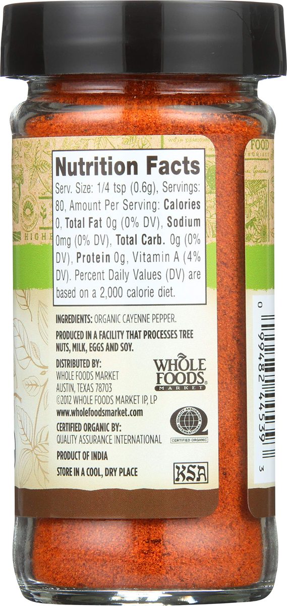365 Everyday Value, Organic Cayenne Pepper, 1.69 oz