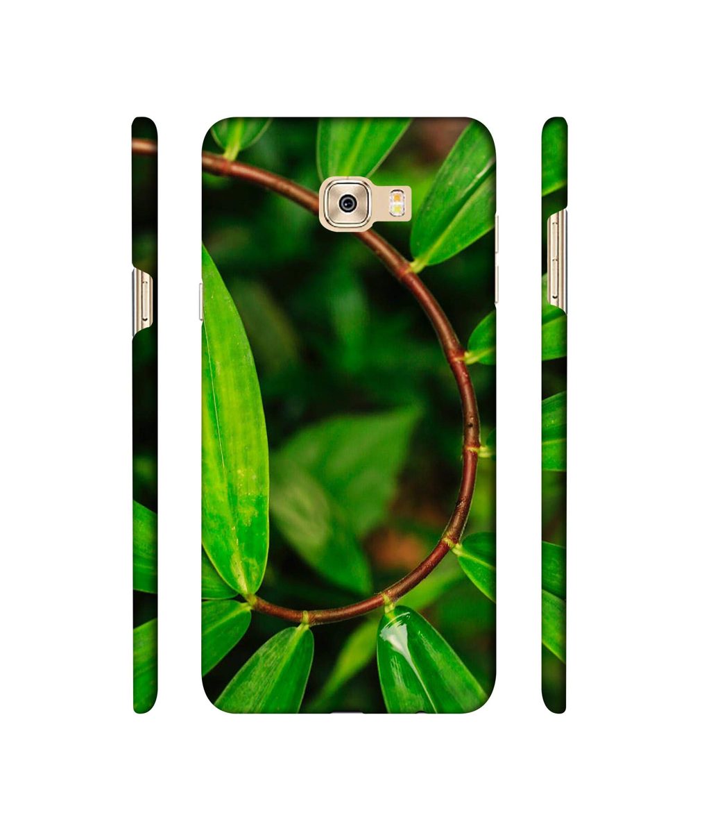 Amazon Brand - Solimo Designer Leaf Photography 3D Printed Hard Back Case Mobile Cover for Samsung Galaxy C7 Pro