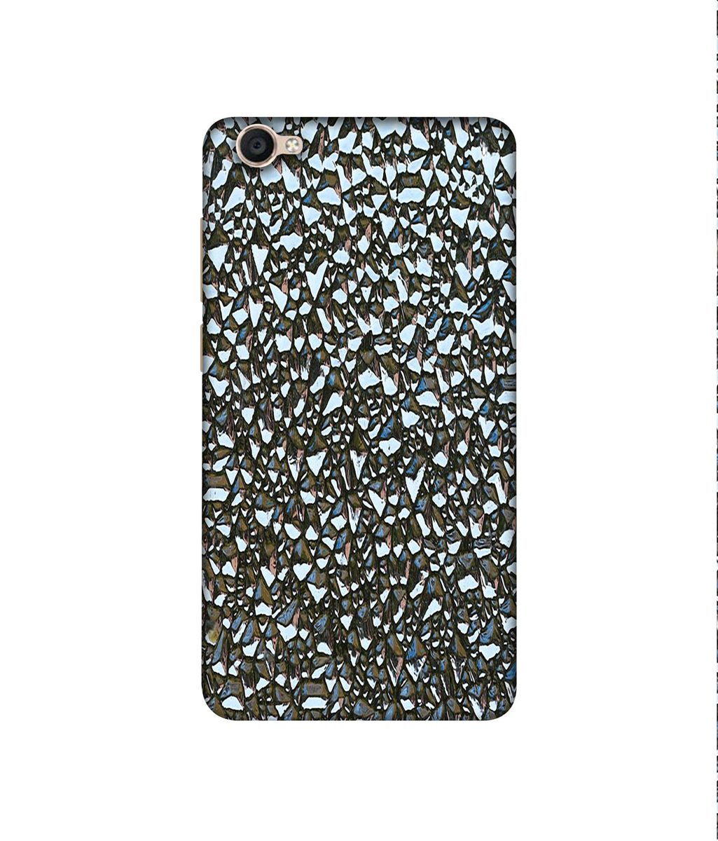 Amazon Brand - Solimo Designer Foil Paper Texture 3D Printed Hard Back Case Mobile Cover for Vivo Y55L