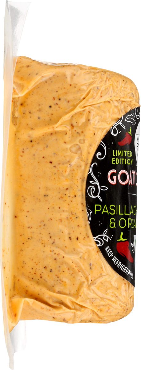 WHOLE FOODS MARKET Pasilla And Honey Goat Cheese, 4 OZ
