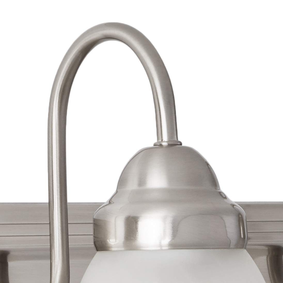 Ravenna Home Classic Vanity Light, 8.31"H, Brushed Nickel