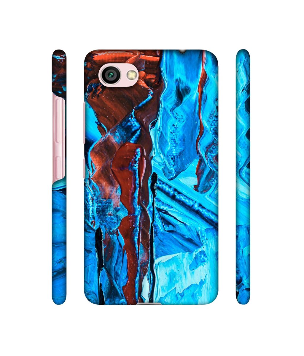 Amazon Brand - Solimo Designer Zik Zak Color Mixing 3D Printed Hard Back Case Mobile Cover for Xiaomi Redmi Y1 Lite