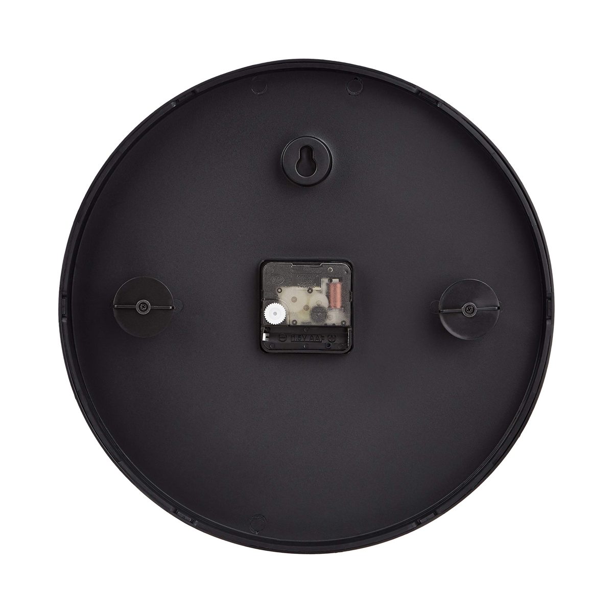 AmazonBasics 12" Roman Wall Clock, Black