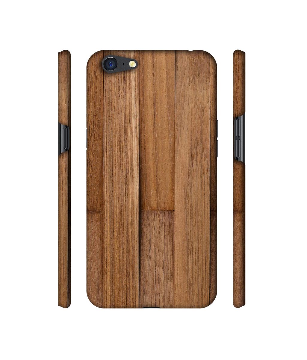 Amazon Brand - Solimo Designer Wooden Art 3D Printed Hard Back Case Mobile Cover for Oppo A71