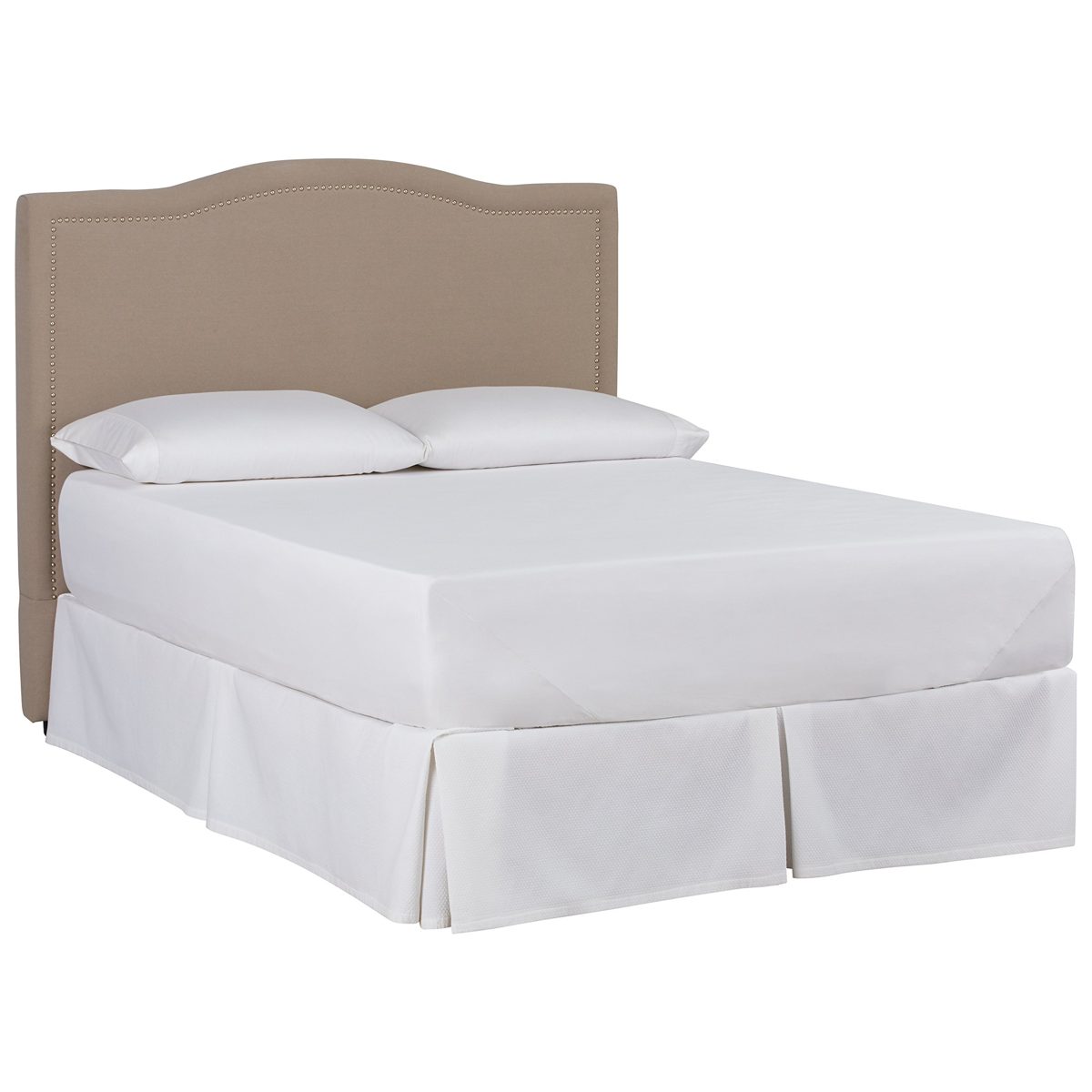 Amazon Brand – Stone & Beam Bridgewater Curved Queen Headboard, 82"W, Fresh Dune