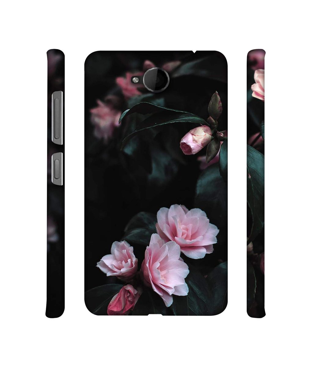Amazon Brand - Solimo Designer Dark Flowers Photography 3D Printed Hard Back Case Mobile Cover for Microsoft Lumia 650